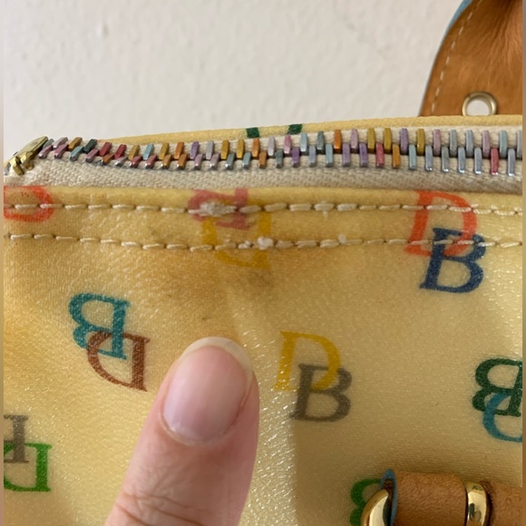 Dooney & Bourke monogram colorful purse - Picture 5 of 9